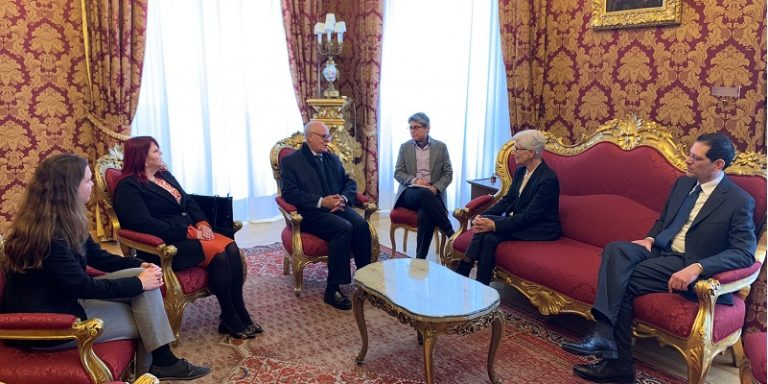 Il Presidente della Corte costituzionale del Costa Rica, Fernando Castillo Víquez, incontra a Roma la Presidente della Corte Costituzionale italiana, Silvana Sciarra (20 marzo 2023)