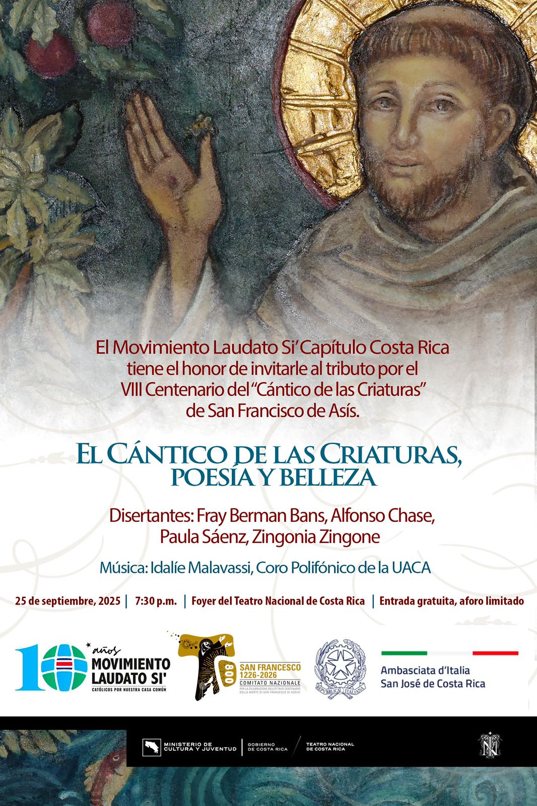 Invito Cantico delle criature